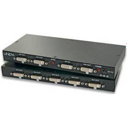 Lindy 38108 Dvi Video Splitter + Port Distribution Amplifier 8x