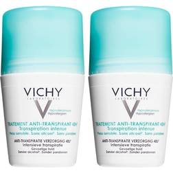 Vichy 48H Intensive Anti-Perspirant Deo Roll-on 50ml 2-pack