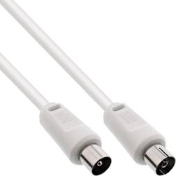 InLine 69403-3 m-White-Cable-Antenna Coaxial 3