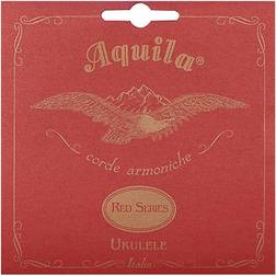 Aquila 83U Sopreana ukulele – normal typ – C-nyckel – GCEA – röd serie
