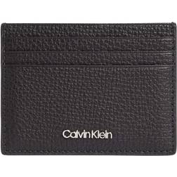 Calvin Klein Mäns minimalism CARDHOLDER 6CC tvåfaldig plånbok, Ck