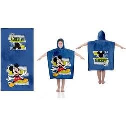 Disney Mickey Cotton poncho Handduk