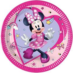 Procos Disposable Plates Minnie Mouse 20cm 8pcs