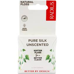 Radius Natural Floss, Pure Silk, Unscented, 33 yds