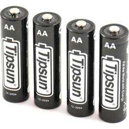 Tipsun AA Litium Batteri 4-pack