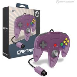 Hyperkin Handkontroll N64 (Färg: Atomic Purple)