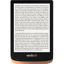 Vivlio Touch HD digitalläsare Ebook-paket med mer än 8 e-böcker GRATIS