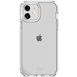 ItSkins SUPREME CLEAR cover til iPhone 12 mini Hvid og gennemsigtig