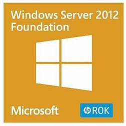 HP Hewlett Packard Enterprise Microsoft Windows Server 2012 R2 Foundation ROK en/nl/sv/pt/tr SW