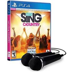 let's sing country 2-mic bundle edition (PS4)