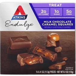 Atkins Endulge Treat Squares Milk Chocolate Caramel 5