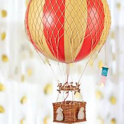 Authentic Models Jules Verne Luftballong Röd Dekorativa