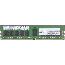 Cisco DDR4 modul 8 GB DIMM 288-pin 2400 MHz PC4-19200 1.2 V registrerad ECC för UCS SmartPlay Select C240 M4, SmartPlay Select C240 M4L, SmartPlay Select C240 M4SX