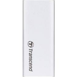 Transcend TS500GESD260C Extern SSD-disk 500 GB Silver USB-C USB-A