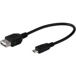 Vivanco CAM 17 OTG USB 2.0 adapterkabel