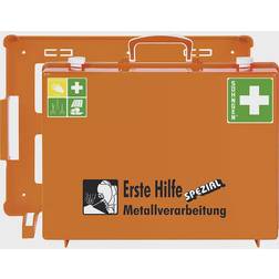 SPECIAL first aid case, adapted to occupational hazards, contents to DIN