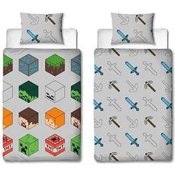 Minecraft "Heads & Tools" sengesæt