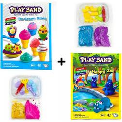 Kinetic Sand Happy Zoo + Ice Cream