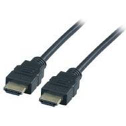 EFB Elektronik HighSpeed HDMI-anslutningskabel Ethernet, kontakt typ A, 4K30