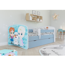 Aucune Kocot Kids Cot Babydreams Frozen blue en låda madrass 140/70