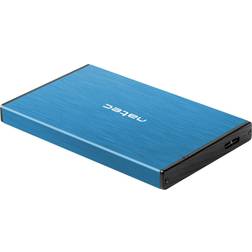 Natec Rhino GO HDD- SSD kabinett Blå 2.5"