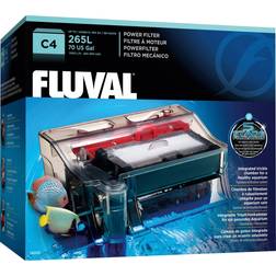 Fluval C4 Clip-On 5-stegs akvariefilter, utomhusfilter