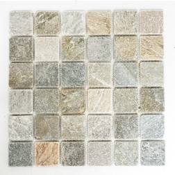 HUH Mosaik natursten XQM 001M 30,5x30,5 beige/grå