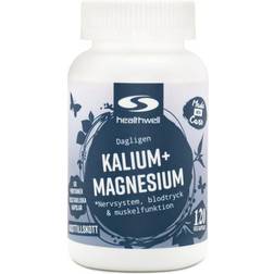 Healthwell Kalium+Magnesium, 120 kaps