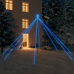 vidaXL inomhus/utomhus 800 LEDs Julgransbelysning