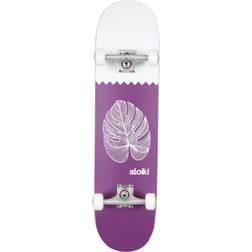 Aloiki Leaf komplett skateboard Purple 8"