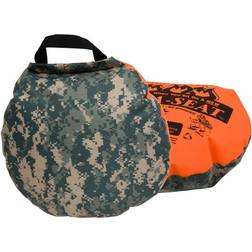 Therm-A-Seat 17 in. Heat-A-Seat Camouflage/Blaze Orange