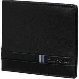 Samsonite Flagged SLG plånbok, 10,5 svart, Kreditkortsfickor