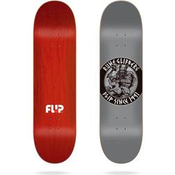 Flip Skateboard Deck 8.25 x 31.85 Glifberg Thor Grey 8.25"