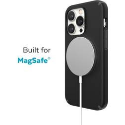 Speck CandyShell Pro MagSafe Case for iPhone 14 Pro with MICROBAN coating (Black Slate Grey)