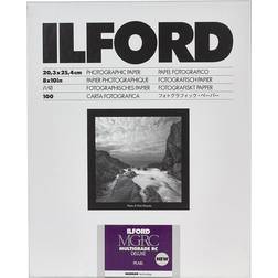 Ilford Multigrade V RC deluxe pärlyta svart och vit fotopapper, 190 gsm, 8 x 10, 100 ark