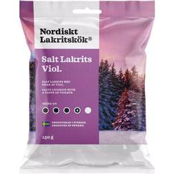 Nordiskt Lakritskök - Salt Lakrits Viol 150g