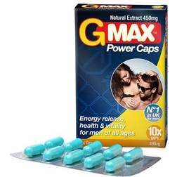 GMAX Power 10 kapslar-Hårdare stånd