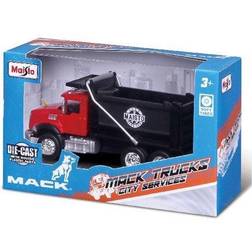 Maisto M21239 City Services-Mack Trucks, blandade mönster och färger