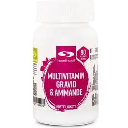 Healthwell Multivitamin Gravid & Ammande, 90 kaps