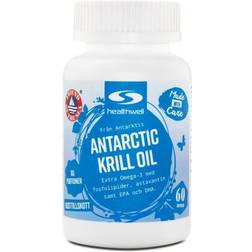 Healthwell Antarctic Krill Oil, 60 kaps