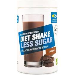Svenskt Kosttillskott Diet Shake Less Sugar, Chocolate Stevia, 420