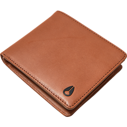 Nixon Pass Leather Coin Wallet - Saddle