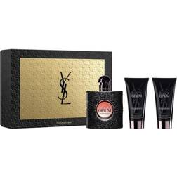 Yves Saint Laurent Black Opium Gift Set EdP 50ml + Body Lotion 50ml + Body Lotion 50ml