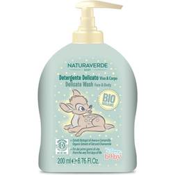 Disney Naturaverde Baby Delicate Wash Mild tvål för ansikte och kropp för barn från födseln 200 ml