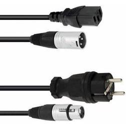 PSSO Combi Cable Safety Plug/XLR 20m, Kombi