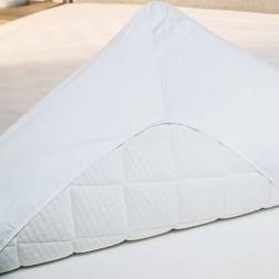 Jensen Softsheet Split Madrasskydd Vit (200x160cm)