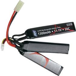 ASG LiPO Batteri 11,1V 1300mAh 3 Sticks