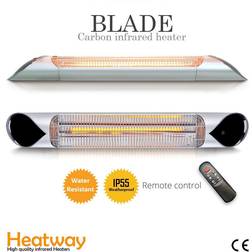 Terrassvärmare Heatway Blade Silver 2000W