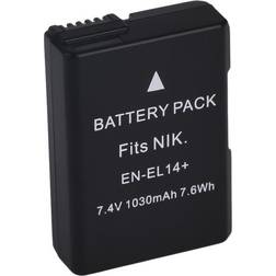 MTK EN-EL14 Batteri till Nikon D3100 D5100 Coolpix P7000 P7800 Etc