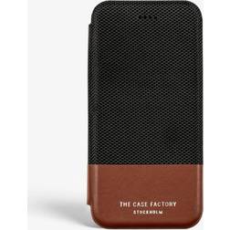 The Case Factory S.c Iphone 7/8 Wallet Tech Black/brown, Mobilskal och färg Brun